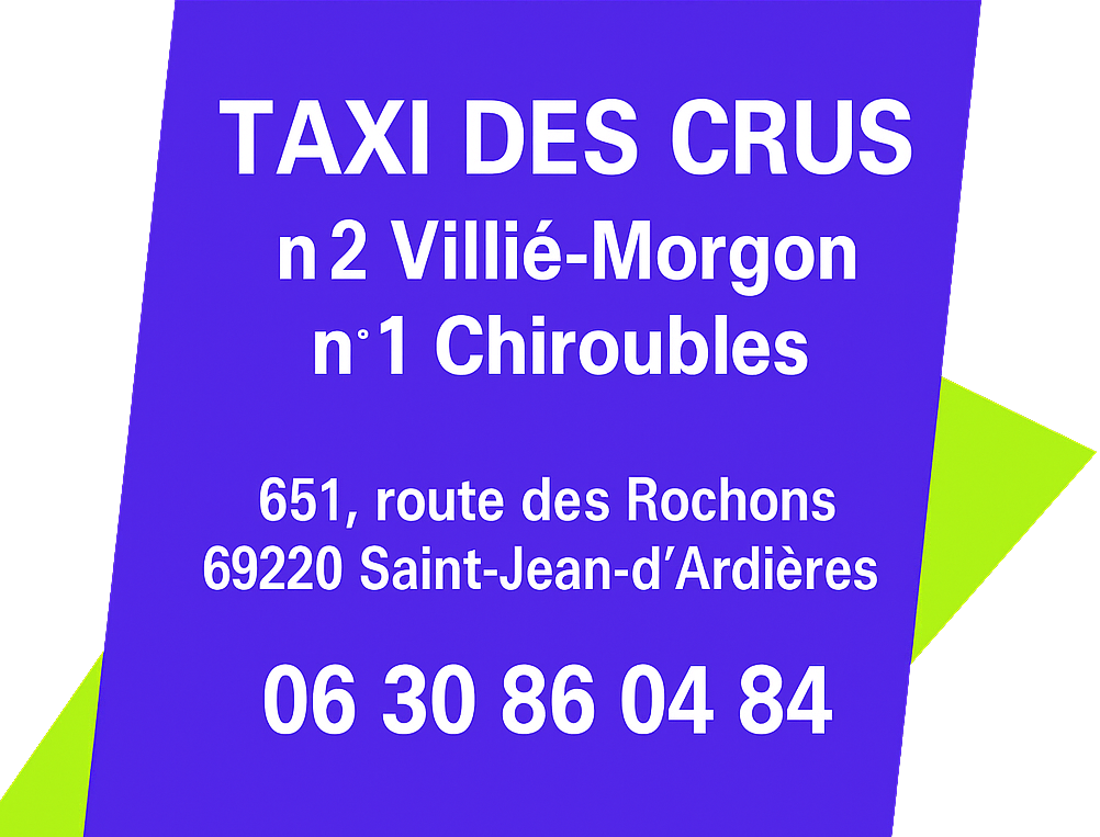 Taxi des Crus<br />
